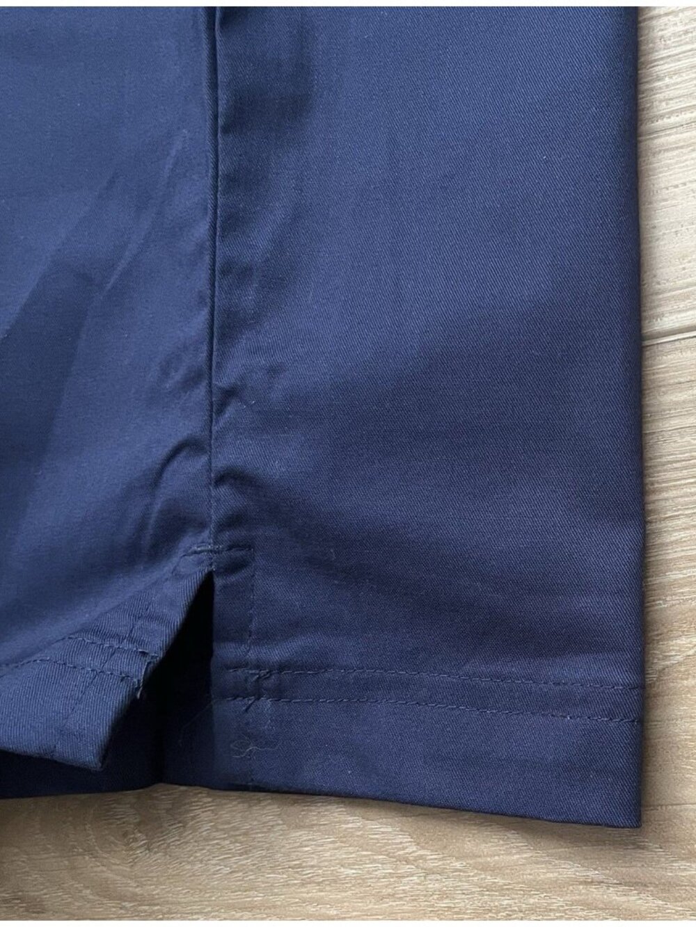 NWT Butter Soft Stretch Blue Knit Waistband Scrub Pants - Women Size Medium - Picture 6 of 12
